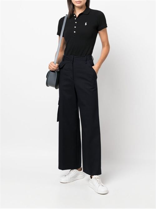 Polo donna nera POLO RALPH LAUREN | 211870245005